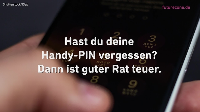 Handy-PIN vergessen? Knack dein Smartphone einfach anders