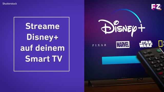 Streame Disney+ auf deinem Smart TV: So geht es