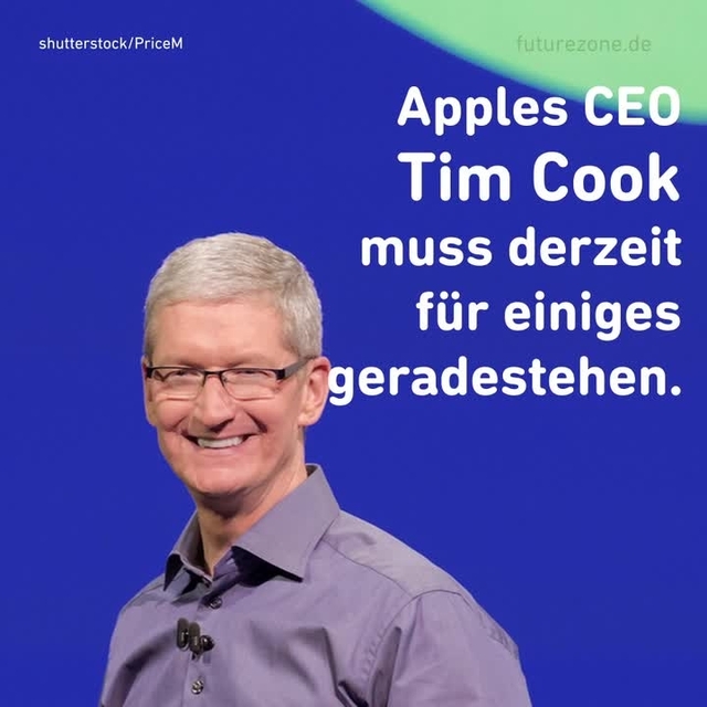 Weil Tim Cook beim iPhone getäuscht hat, drohen Apple jetzt Sammelklagen