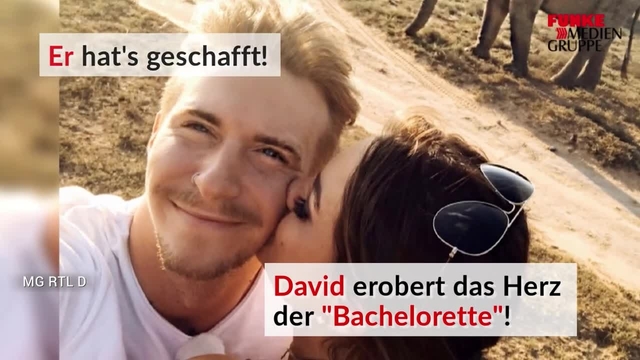 "Die Bachelorette": David bekommt Jessica Paszkas letzte Rose