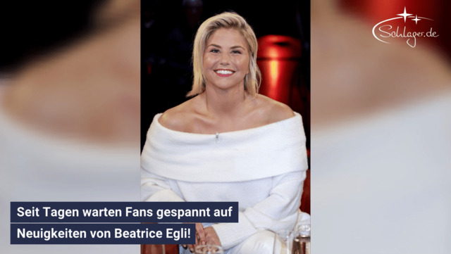 Beatrice Egli neue Tour geplant