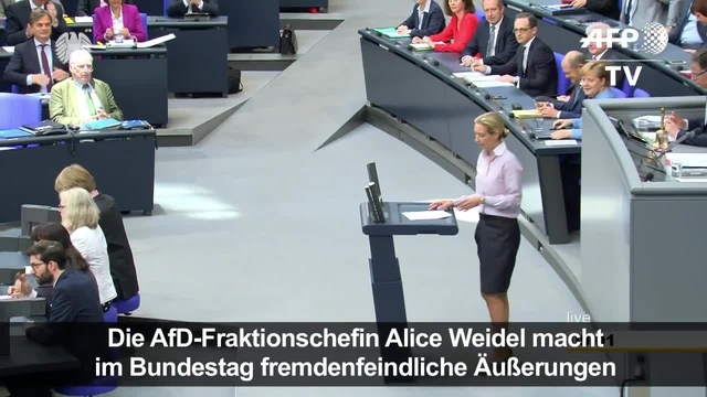 Schäuble ruft AfD-Fraktionschefin Weidel zur Ordnung