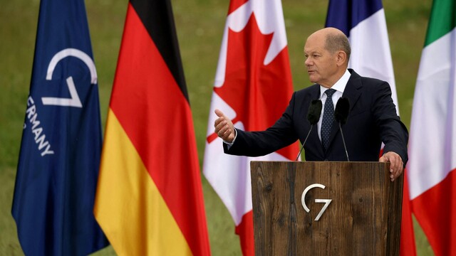 Scholz: G7 stehen "unverbrüchlich an der Seite der Ukraine"