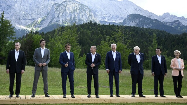 G7 beraten auf Schloss Elmau über weiteren Kurs im Ukraine-Krieg