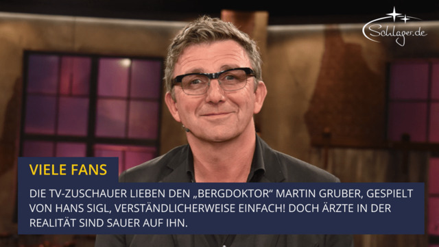 „Bergdoktor“ Hans Sigl: Warum sich Ärzte über ihn ärgern