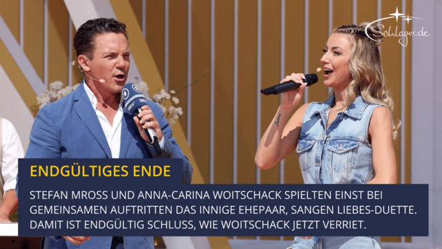 Stefan Mross & Anna-Carina Woitschack: Nie mehr Liebes-Duett!