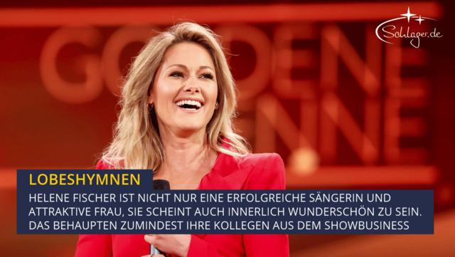 Helene Fischer: So beliebt ist sie bei ihren Kollegen