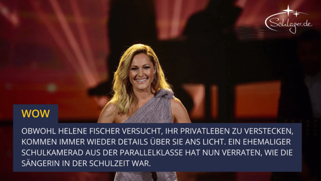 Helene Fischer: So war sie in ihrer Schulzeit