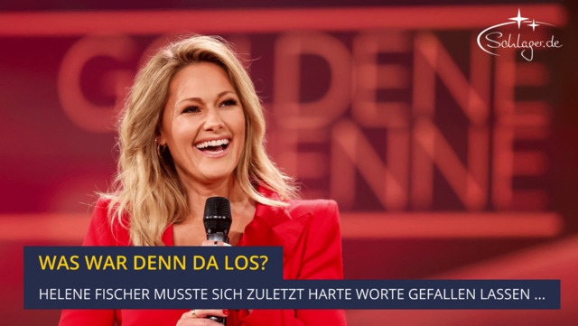 Helene Fischer: Rückendeckung von DIESEM TV-Star