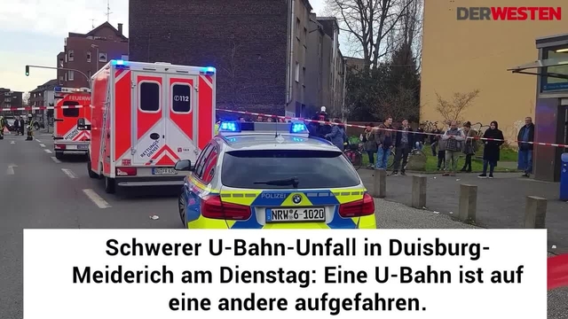 U-Bahn-Unfall Duisburg