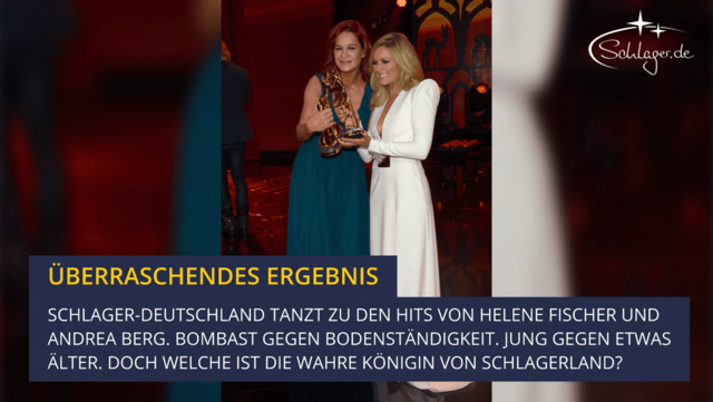 Helene Fischer & Andrea Berg: Diese Zahlen offenbaren die wahre Schlager-Königin