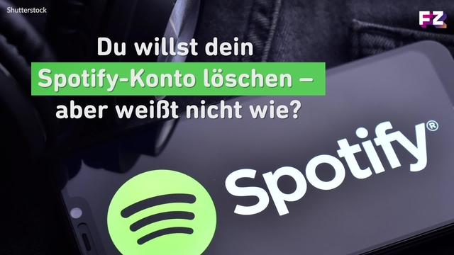 Das Spotify-Konto löschen ist nicht leicht: Mit dieser Anleitung klappt es aber