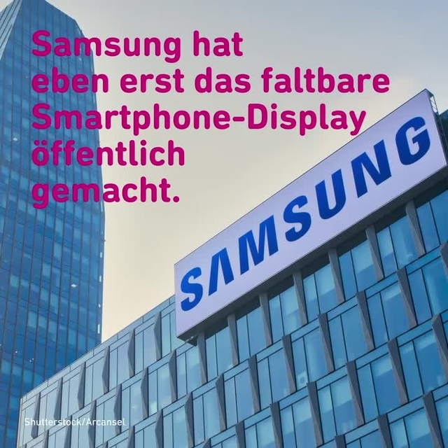 Displaystoff: Sind Handys zum Anziehen die Zukunft?