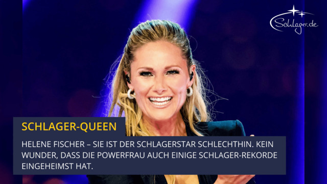 Helene Fischer & Co: Die Rekorde der Schlagerstars