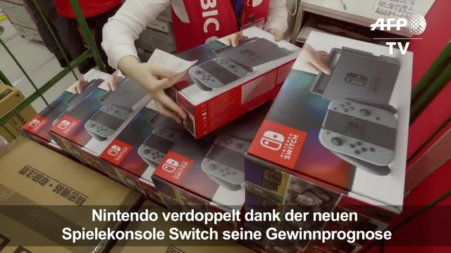 Nintendo verdoppelt Gewinnprognose - dank Spielekonsole Switch