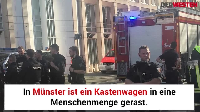 In Münster hat es einen tragischen Zwischenfall gegeben