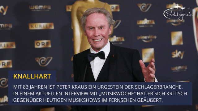 Florian Silbereisen: Heftige Kritik von Peter Kraus