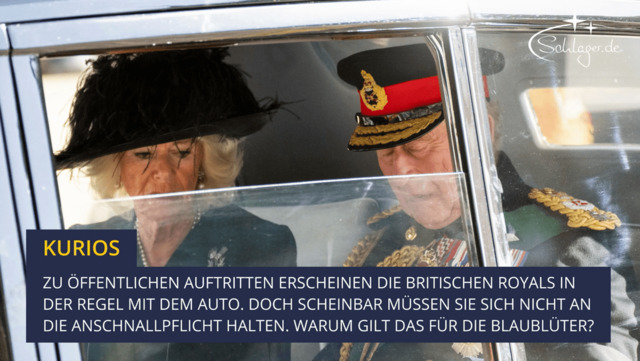 König Charles, Prinz William und Co.: Darum tragen sie nie einen Gurt