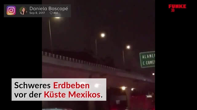 Schweres Erdbeben erschüttert Mexiko