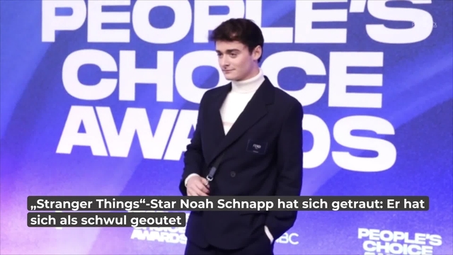 „Stranger Things“-Star Noah Schnapp outet sich: „18 Jahre lang verängstigt“