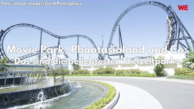 Movie Park, Phantasialand und Co: Das sind die beliebtesten Freizeitparks