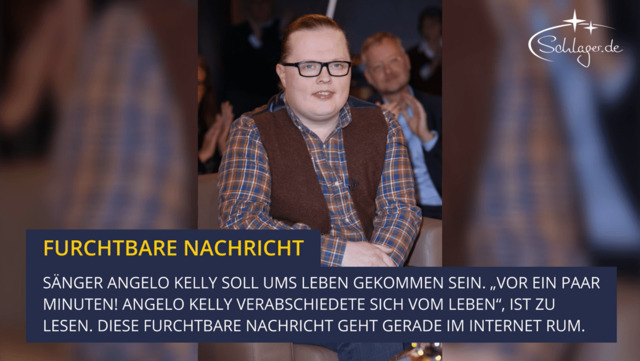 Angelo Kelly: Schockierende Todes-Gerüchte!