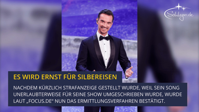 Florian Silbereisen: Ermittlungsverfahren eingeleitet