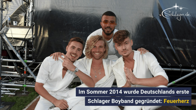 Deutschlands Schlager-Boygroup Feuerherz