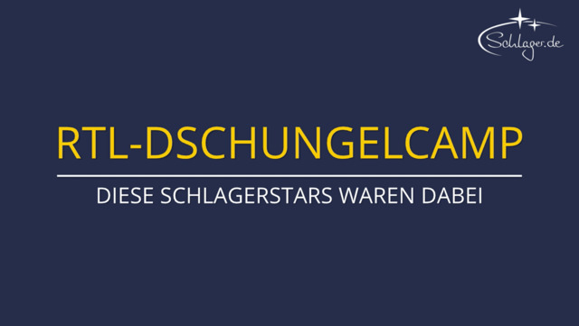 Dschungelcamp: Diese Schlagerstars waren dabei