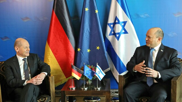 Scholz: Deutschland steht "fest an der Seite Israels"