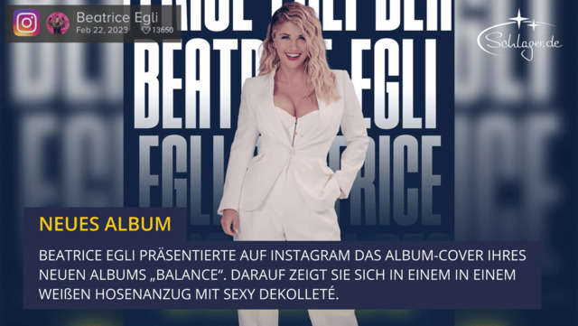 Beatrice Egli: Bodyshaming wegen sexy Album-Cover