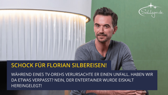 Florian Silbereisen: Vorgetäuschter Unfall bei TV-Dreh