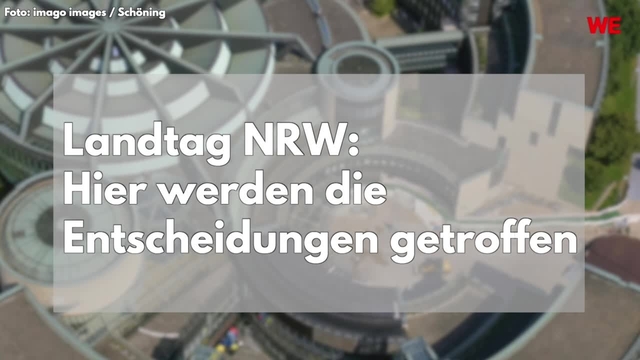 Landtag NRW:  Hier werden die  Entscheidungen getroffen