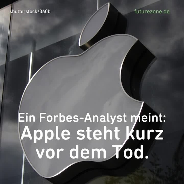 Forbes-Analyst meint: Apple steht kurz vor dem Tod