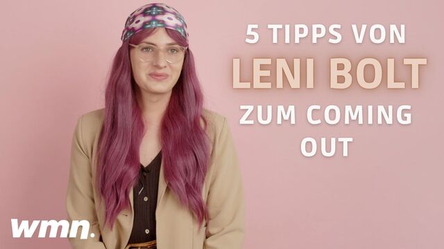 our weekly heroine Leni Bolt: „Warum muss ich mich outen, wenn eine Hetero-Person sich nicht outen muss?“