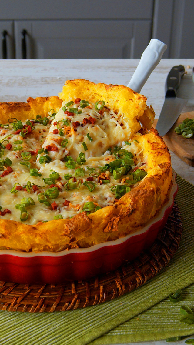 Kartoffel-Speck-Quiche: der Klassiker ganz ohne Teig