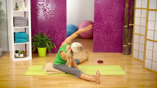 F&uuml;r einen erholsamen Schlaf: Gute Nacht Yoga