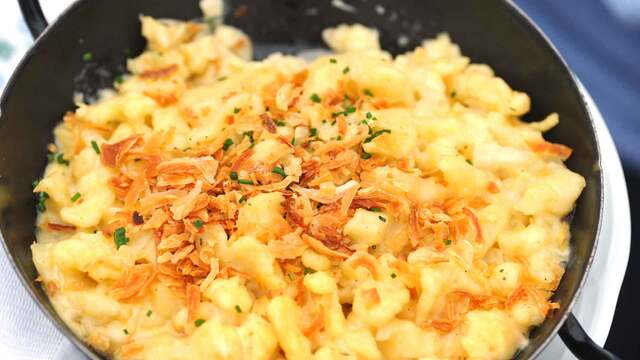 Vegane K&auml;sesp&auml;tzle: Himmlisches Rezept, cremig wie das Original