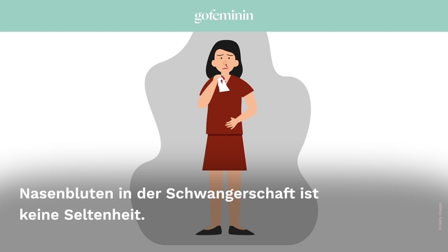 Nasenbluten in der Schwangerschaft: Ist das eigentlich gef&auml;hrlich?
