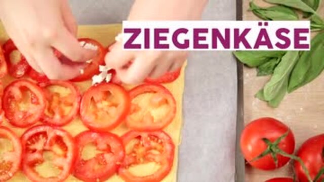 Sommerlich leicht: Rezept f&uuml;r Tomaten-Ziegenk&auml;se-Tarte