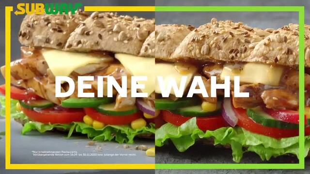 Subway Trailer Teaser Chicken Teriyaki vegan