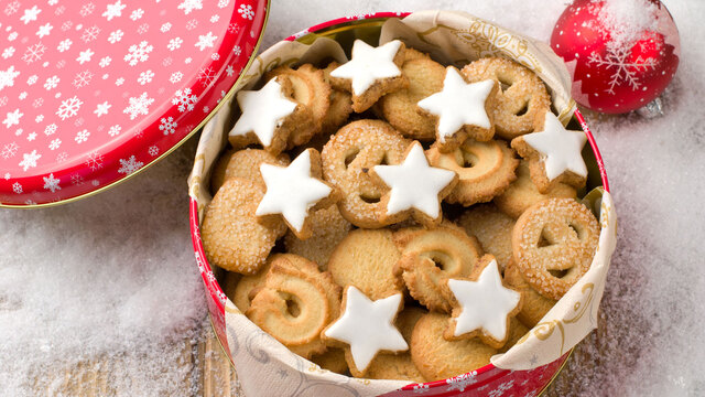 Pl&auml;tzchen aufbewahren