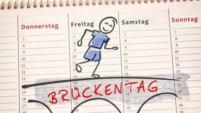 Br&uuml;ckentage 2024: So holst du die meisten Urlaubstage heraus